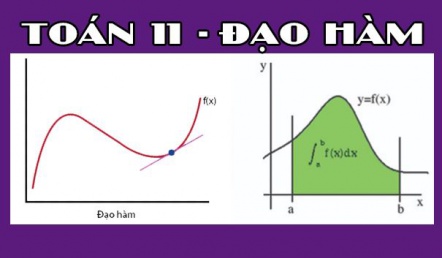 Các dạng toán về đạo hàm của hàm số, cách tính và bài tập áp dụng - Toán lớp 11